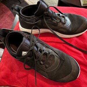 Adidas Women's Black and White Athletic Shoes